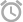 icon clock gray