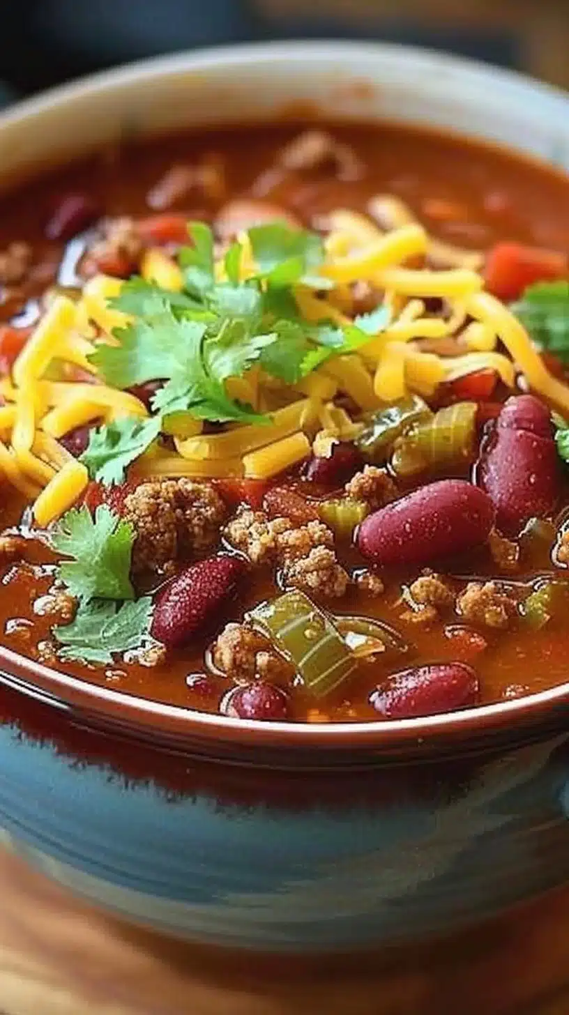 Delicious Pioneer Woman Chili recipe packed with flavor and warmth.