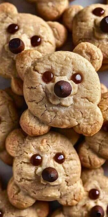Brown Butter-Maple Shortbread Bear Cookies