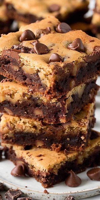 Homemade Brookies Recipe: A Combo of Brownies and Cookies