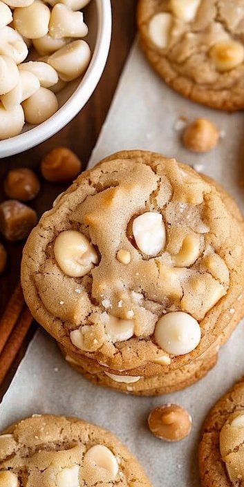 White Chocolate Macadamia Nut Cookies