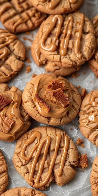 Biscoff Cookies with Cookie Butter Topping 4 Biscoff Cookies with Cookie Butter Topping