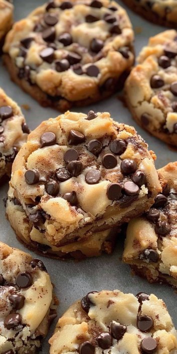 Cinnamon Roll Shortbread Bars