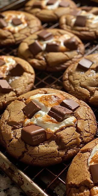 S'mores Cookies 4 S'mores Cookies