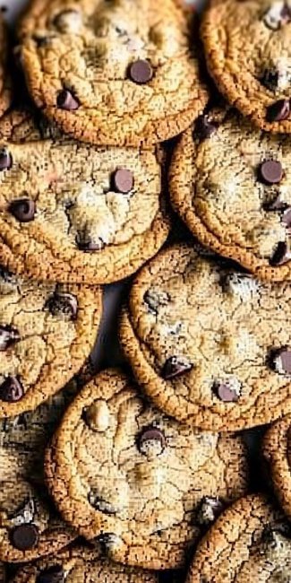 Thin and Crispy Chocolate Chip Cookies 4 Thin and Crispy Chocolate Chip Cookies