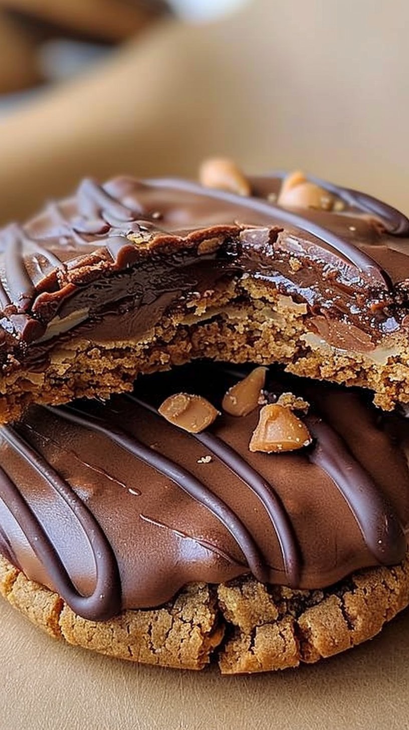 Healthy Peanut Butter Greek Yogurt Chocolate Fudge Cookies 4 Healthy Peanut Butter Greek Yogurt Chocolate Fudge Cookies