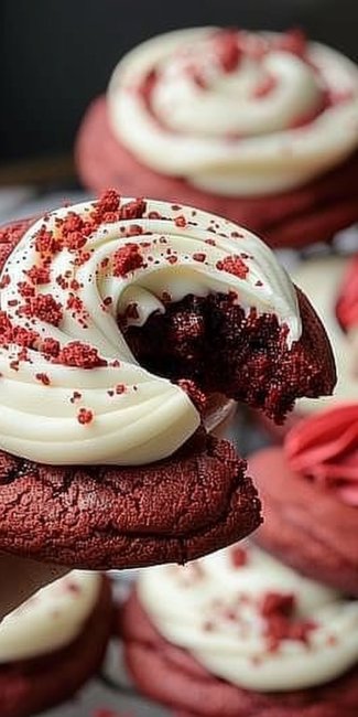 Crumbl Copycat Red Velvet Cookies Recipe 4 Crumbl Copycat Red Velvet Cookies Recipe