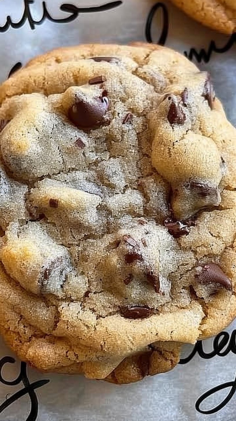 Ultra Thick Bakery Style Chocolate Chip Cookies 4 Ultra Thick Bakery Style Chocolate Chip Cookies