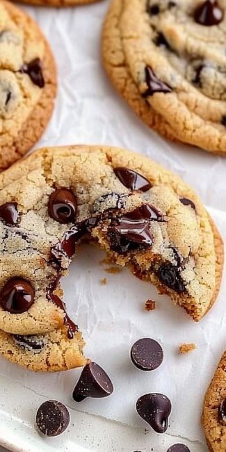 Easy Chewy Chocolate Chip Cookies