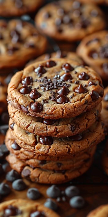 Chewy Chocolate Chip Cookies 4 Chewy Chocolate Chip Cookies