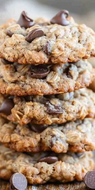 Soft and Chewy Oatmeal Chocolate Chip Cookies Recipe 4 Soft and Chewy Oatmeal Chocolate Chip Cookies Recipe