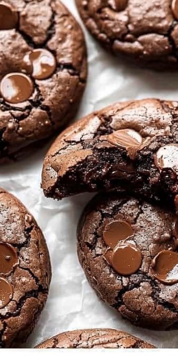 Chewy Brownie Cookies