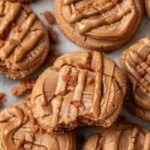 Delicious Biscoff cookies topped with rich cookie butter spread