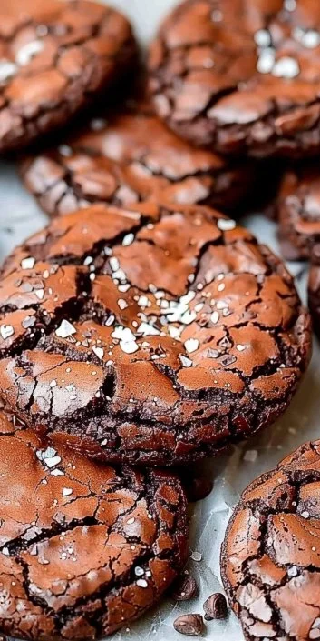 Delicious Brownie Cookies (Browkies) on a plate, perfect for chocolate lovers