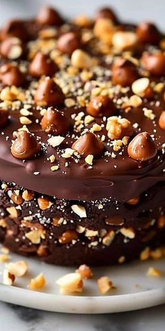 Chocolate Hazelnut Crunch Cookies 3 Delicious chocolate hazelnut crunch cookies baked to perfection