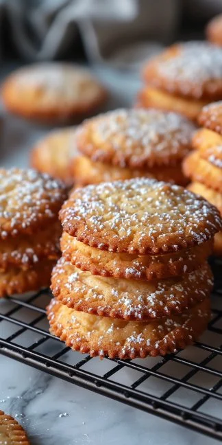 Classic Italian Butter Cookies Recipe 3 Delicious classic Italian butter cookies arranged on a plate.