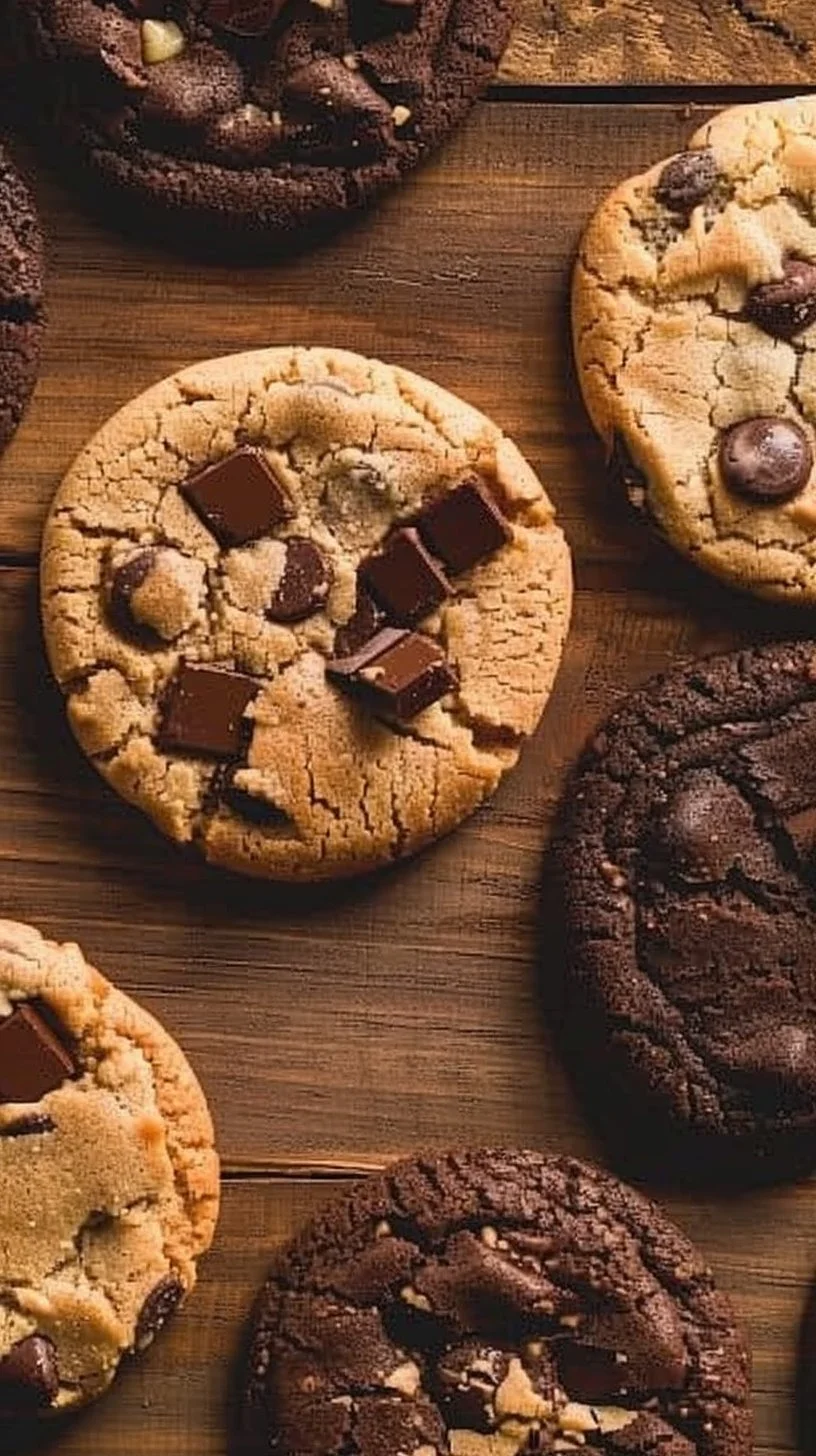 Cookies like from Subway 3 Delicious homemade cookies inspired by Subway's famous cookie recipe.