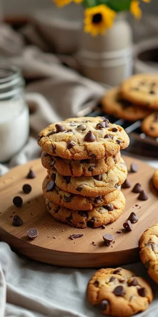 Crumbl's Chocolate Chip Cookies 3 Crumbl's delicious chocolate chip cookies with melty chocolate and soft texture