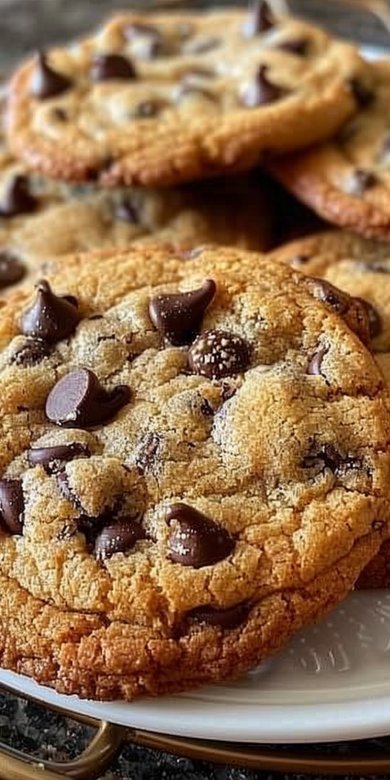 Chewy Chocolate Chip Cookies | Soft, Thick & Delicious