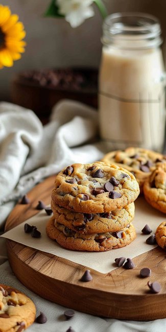 Crumbl's Chocolate Chip Cookies 4 Crumbl's Chocolate Chip Cookies