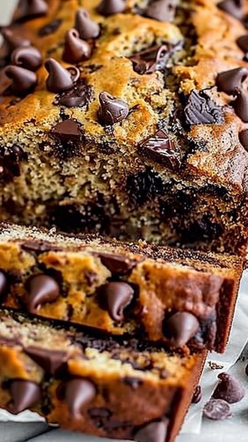 Super Moist Chocolate Chip Banana Bread Recipe 4 Super Moist Chocolate Chip Banana Bread Recipe