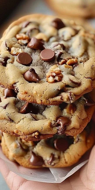 Levain Bakery NYC Cookies Recipe 3 Homemade Levain Bakery NYC cookies on a cooling rack