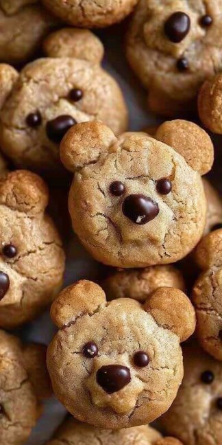 Brown Butter-Maple Shortbread Bear Cookies