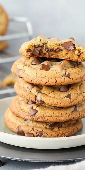 Basic Recipe for Thick Chocolate Chip Cookies