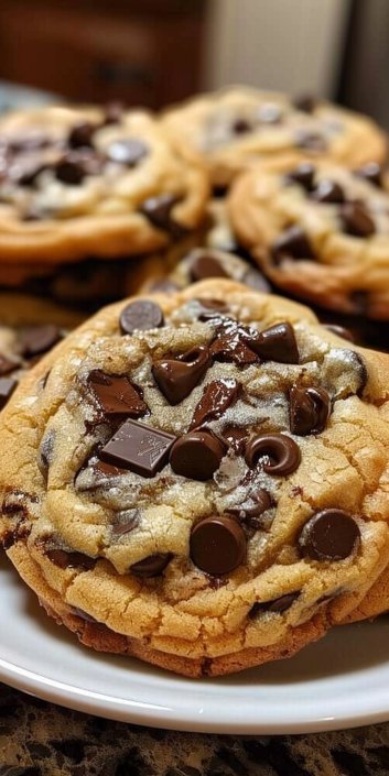 ULTIMATE COPYCAT CRUMBL CHOCOLATE CHIP COOKIES, THICK AND CHEWY