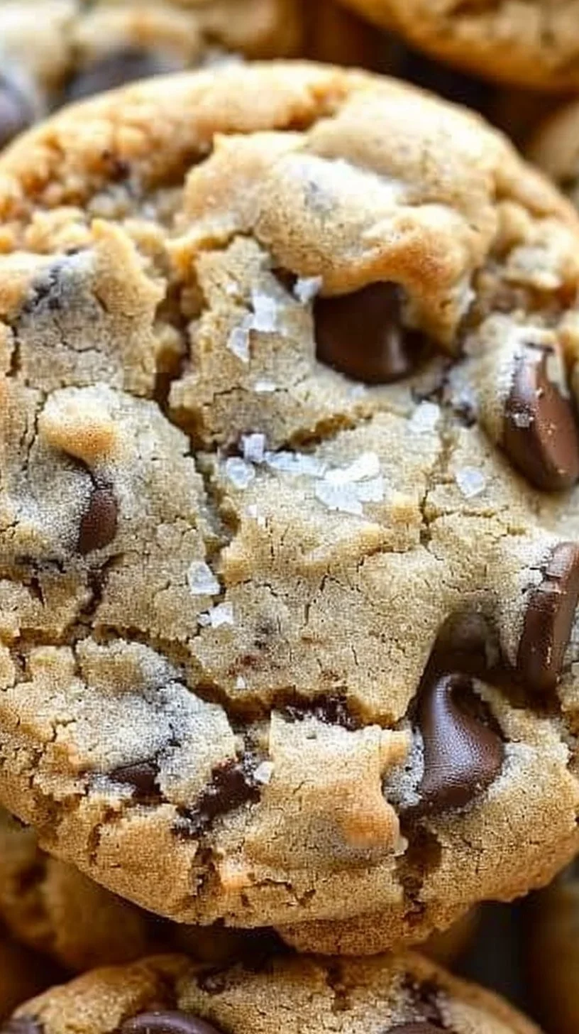 The Very Best Ever Chocolate Chip Cookies 3 Delicious chocolate chip cookies fresh out of the oven, golden brown and chewy.