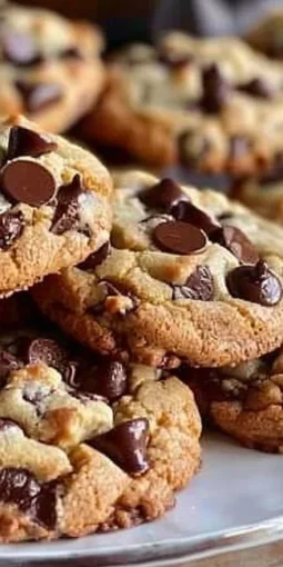 Delicious ultimate chocolate chip cookies on a cooling rack