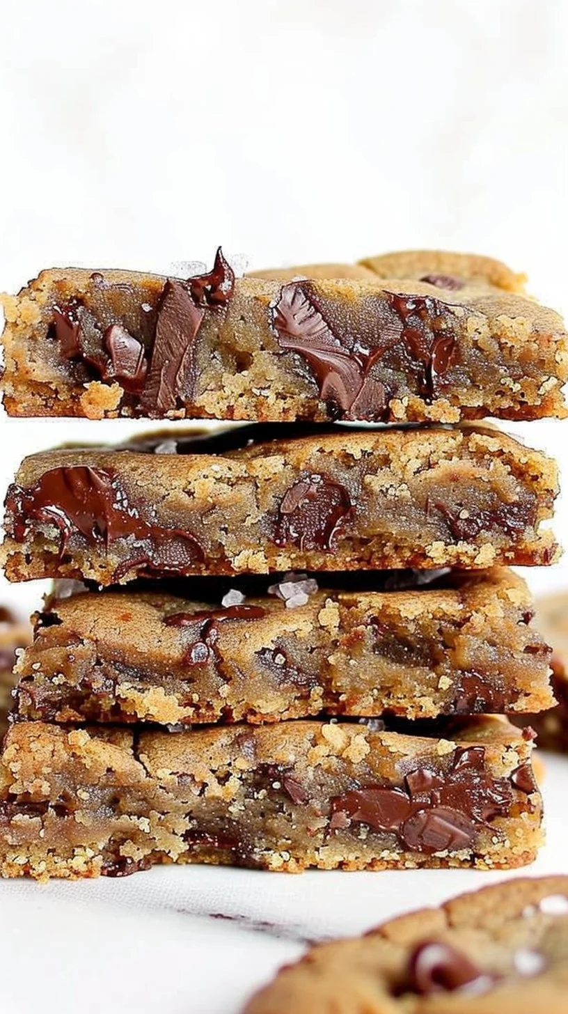 Ultra Melty Chocolate Cookies with Sea Salt 3 Delicious ultra melty chocolate cookies with sea salt on a baking tray