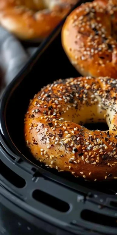 Air Fryer Bagels