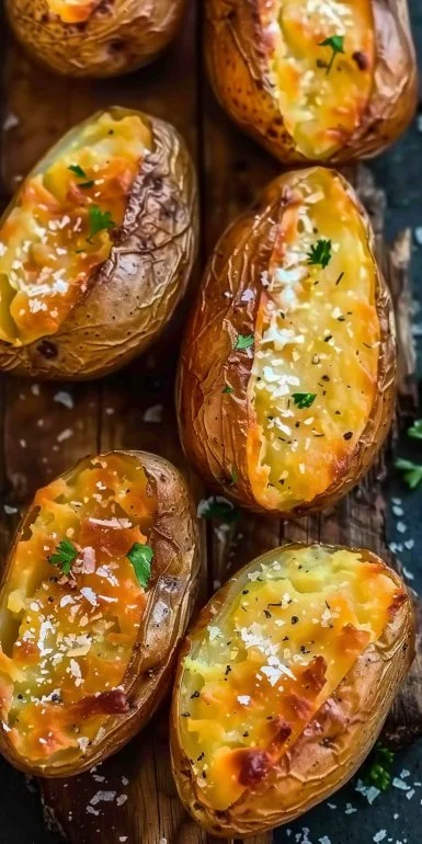 Air Fryer Baked Potatoes