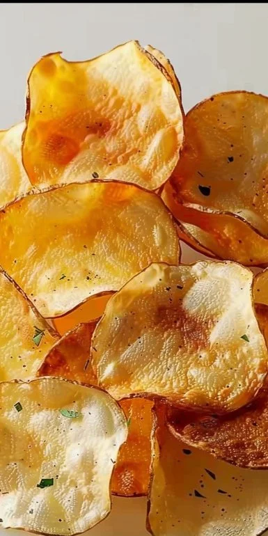 Crispy Air-Fryer Potato Chips 5 Crispy Air-Fryer Potato Chips