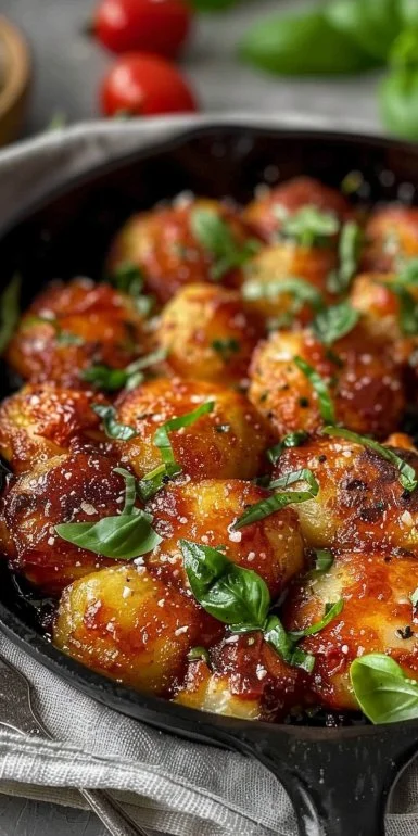 Crispy mini potatoes prepared and served as a delicious side dish