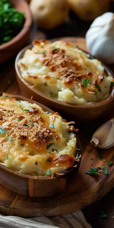 French Onion Soup Mashed Potatoes