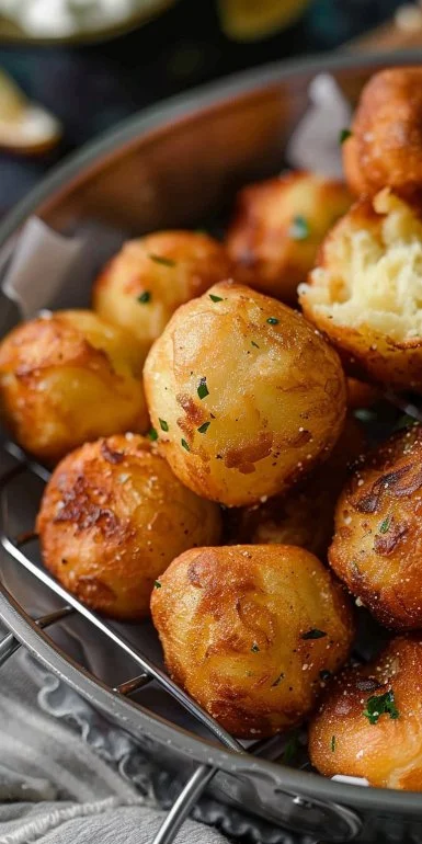 Fried Potato Balls in Air Fryer