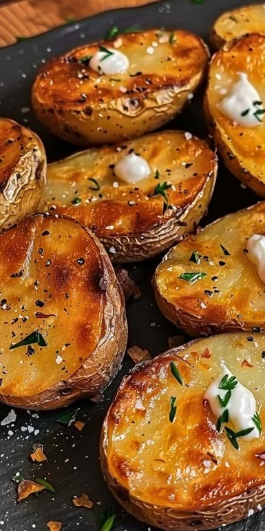 Quick and Crispy Air Fryer Baked Potatoes